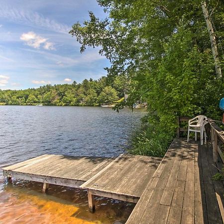 Waterfront New England House On Wickaboag Lake! West Brookfield Exteriör bild