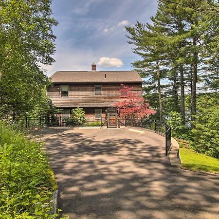 Waterfront New England House On Wickaboag Lake! West Brookfield Exteriör bild
